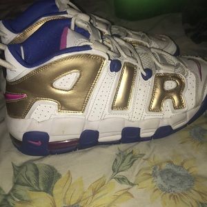 Pink,blue and gold uptempos